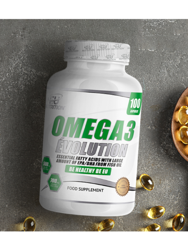 Omega 3 Évolution - 100 cápsulas - EU Nutrition