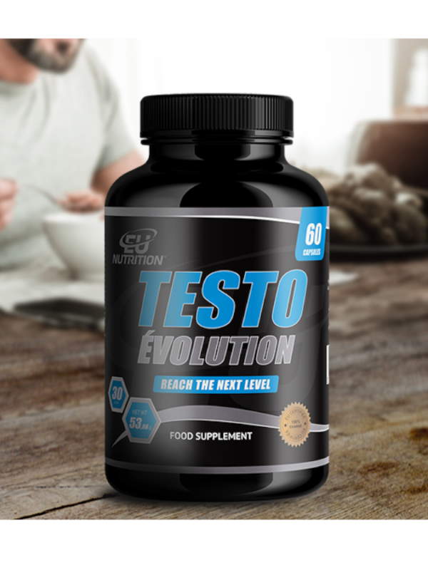 Testo Évolution - 60 cápsulas - Eu Nutrition