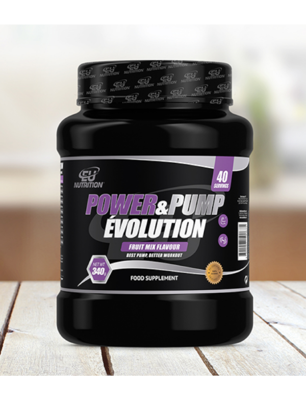 Power & Pump Évolution Mix Fruit - 340g - Eu Nutrition