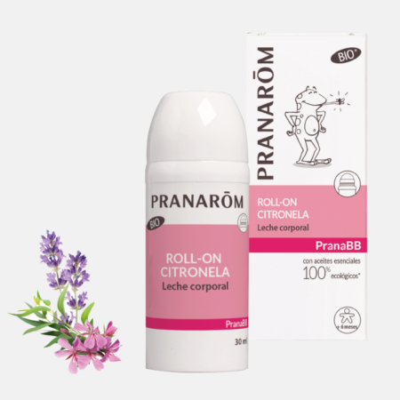 PRANABB Roll-on Citronela BIO – 30ml – Pranarom