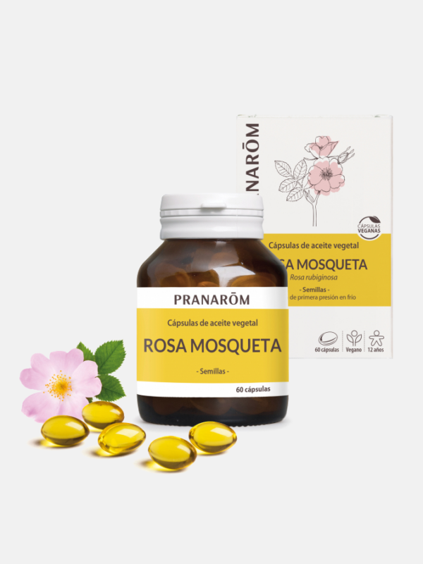 OV Rosa Mosqueta - 60 cápsulas - Pranarom