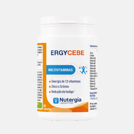 ERGYCEBE – 90 cápsulas – Nutergia