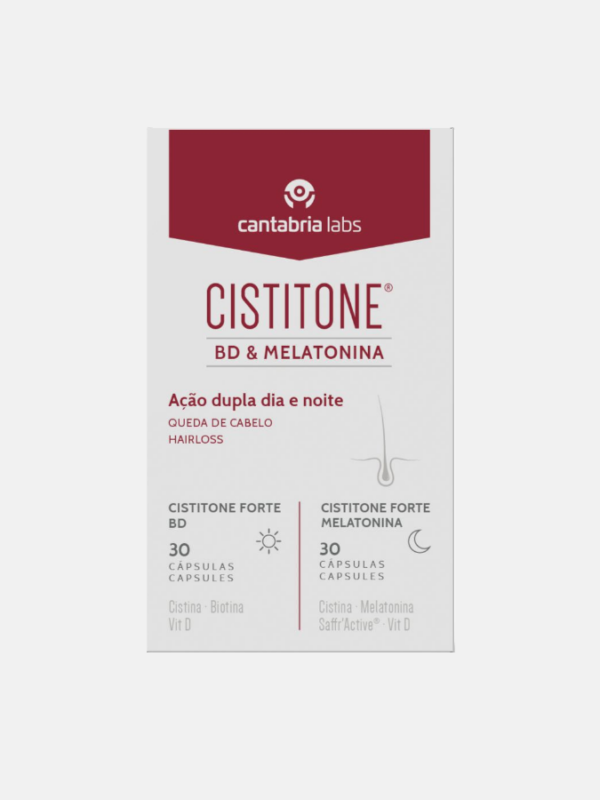 CISTITONE Forte BD & Melatonina - 60 cápsulas - Cantabria Labs