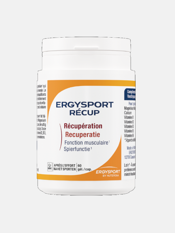 ERGYSPORT Recup - 60 cápsulas - Nutergia