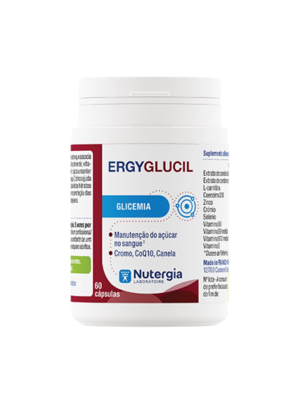 ErgyGLUCIL - 60 cápsulas - Nutergia