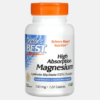 High Absorption Magnesium 100mg - 240 comprimidos - Doctor's Best