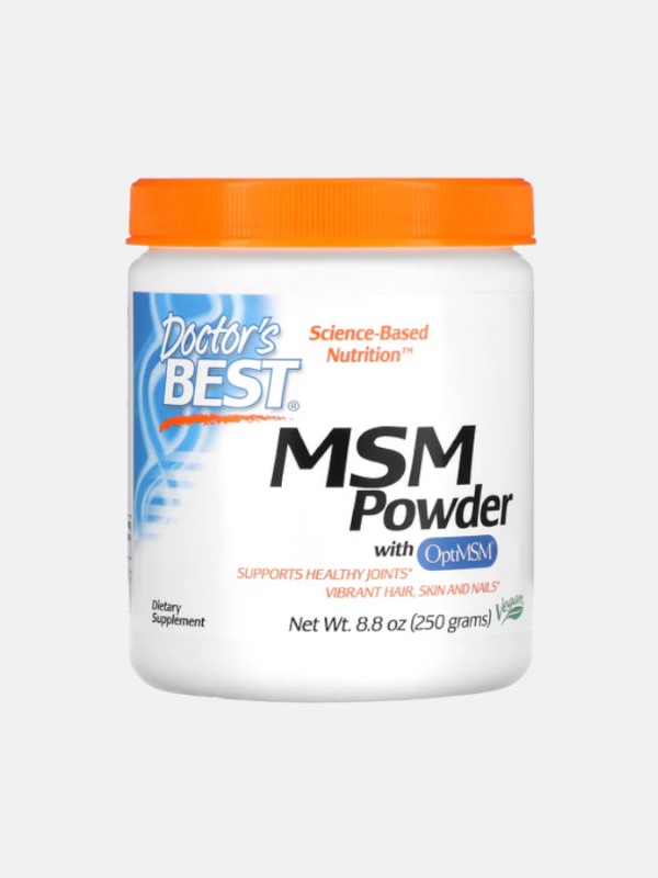 MSM Powder with OptiMSM Vegan - 250g - Doctor's Best