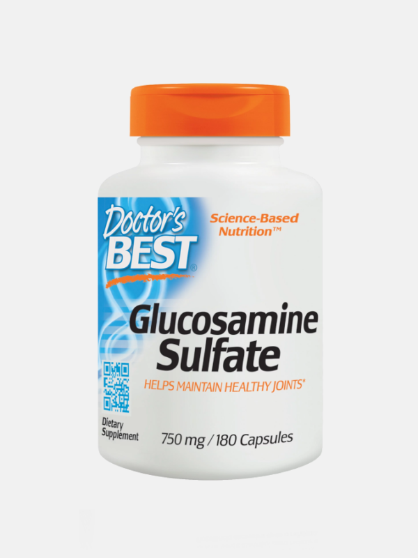 Glucosamine Sulfate 750mg - 180 cápsulas - Doctor's Best