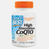 High Absorption CoQ10 with BioPerine 100mg - 120 veggie caps - Doctor's Best