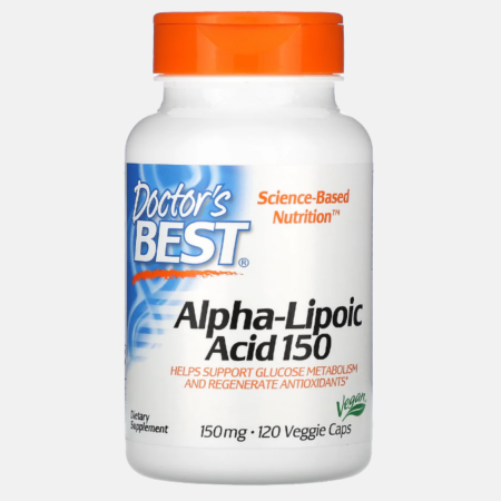 Alpha-Lipoic Acid 150mg – 120 cápsulas – Doctor’s Best