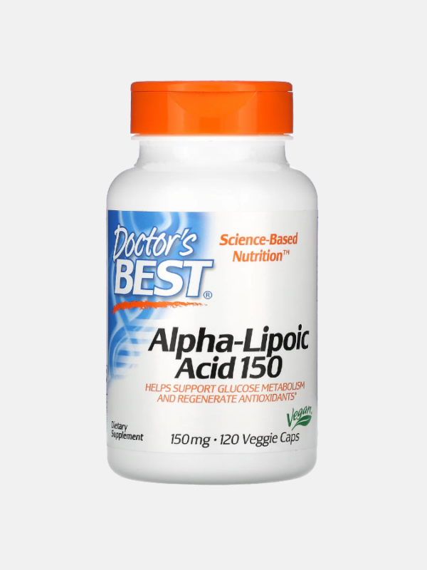 Alpha-Lipoic Acid 150mg - 120 cápsulas - Doctor's Best