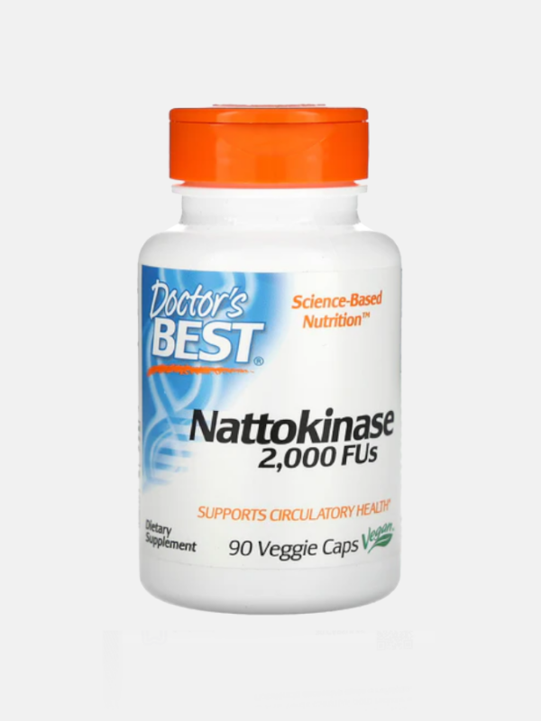 Nattokinase 2000 FUs - 90 Veggie Caps - Doctor's Best