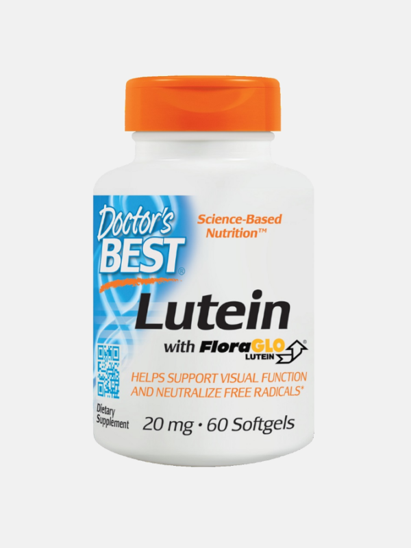 Lutein with FloraGLO 20mg - 60 softgels - Doctor's Best