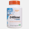 Pure D-Ribose Powder with BioEnergy Ribose - 250g - Doctor's Best