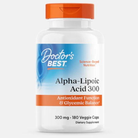 Alpha-Lipoic Acid 300mg – 180 cápsulas – Doctor’s Best