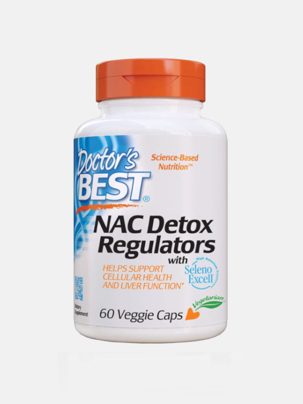 NAC Detox Regulators - 60 Veggie Caps - Doctor's Best