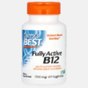 Fully Active B12 1500mcg - 180 cápsulas - Doctor's Best