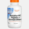 Betaine HCL Pepsin and Gentian Bitters - 360 cápsulas - Doctor's Best