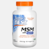 MSM with OptiMSM 1500mg Vegan - 120 comprimidos - Doctor's Best