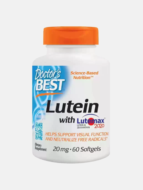 Lutein with Lutemax 2020 20mg - 60 Softgels - Doctor's Best