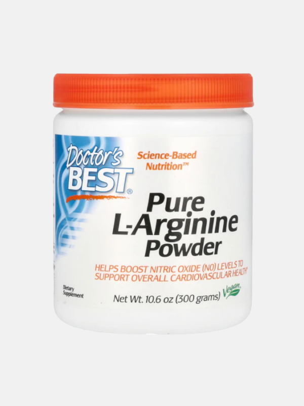 Pure L-Arginine Powder - 300g - Doctor's Best