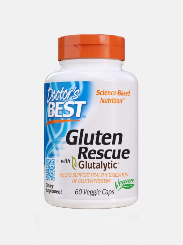 Gluten Rescue with Glutalytic - 60 cápsulas - Doctor's Best