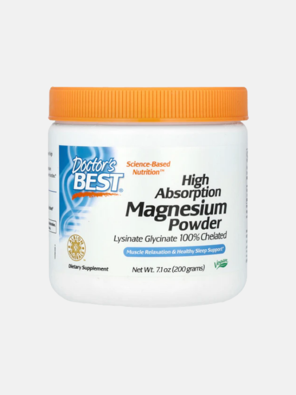 High Absorption Magnesium Powder - 200g - Doctor's Best