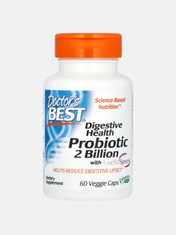 Probiotic with LactoSpore 2 Billion - 60 cápsulas - Doctor's Best