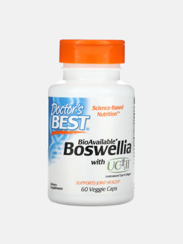 Boswellia with UC II - 60 cápsulas - Doctor's Best