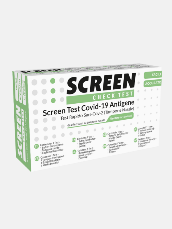 Screen Test Covid-19 Antigen - 1 teste - Screen Pharma