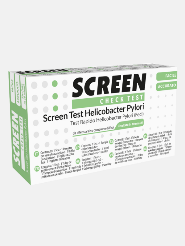 Screen Test Helicobacter Pylori - 1 teste - Screen Pharma