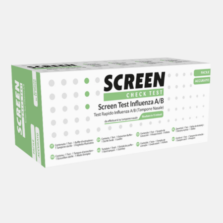 Screen Test Influenza A/B – 1 teste – Screen Pharma