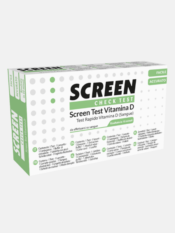 Screen Test Vitamin D - 1 teste - Screen Pharma