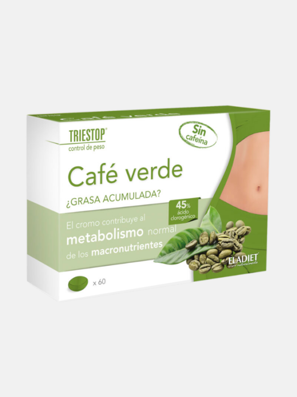 TRIESTOP Café Verde - 60 comprimidos - Eladiet