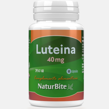 Luteina 40mg – 60 cápsulas – NaturBite