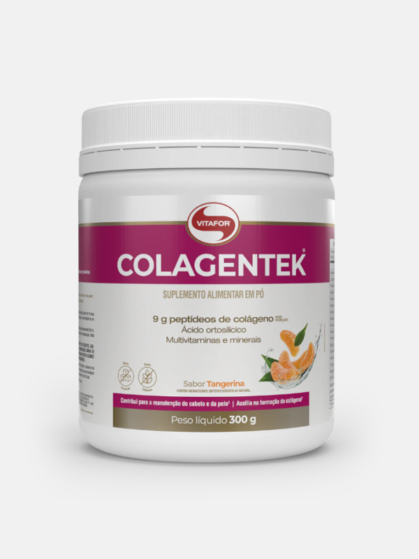 Colagentek Tangerina - 300g - Vitafor