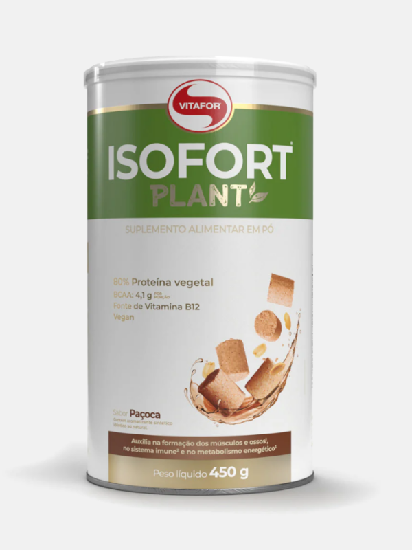 Isofort Plant Amendoim - 450g - Vitafor