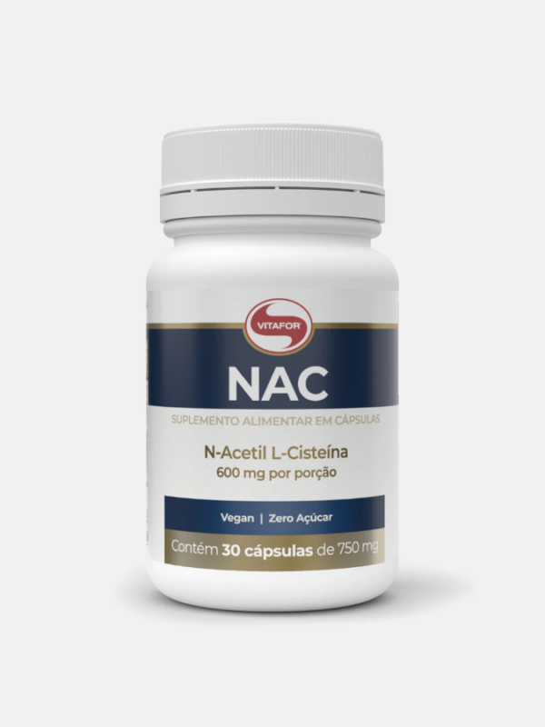 NAC - 30 cápsulas - Vitafor