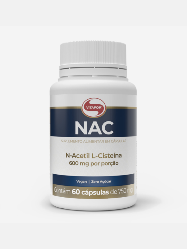 NAC - 60 cápsulas - Vitafor