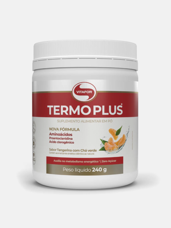 Termo Plus Tangerina com Chá Verde - 240g - Vitafor