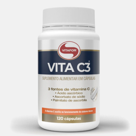 Vita C3 – 120 cápsulas – Vitafor