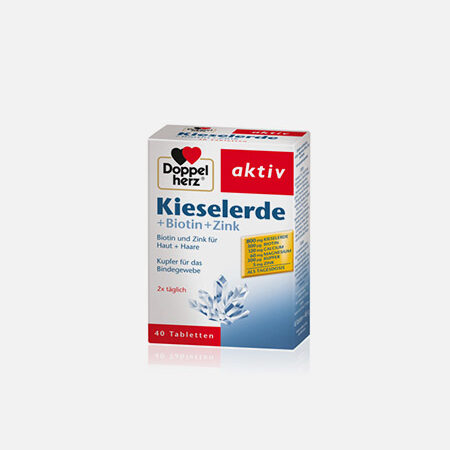 Kieselerde + Biotin + Zink – 40 cáps – Doppelherz