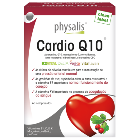 Cardio Q10 – 60 comprimidos – Physalis