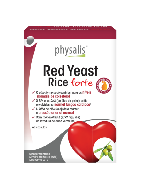 Red Yeast Rice Forte - 60 cápsulas - Physalis