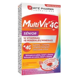 MULTIVIT 4 G SENIOR –  30 comprimidos – Forte Pharma