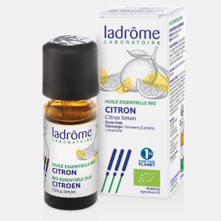 OE Limão Citrus limonum Bio – 10ml – Ladrôme