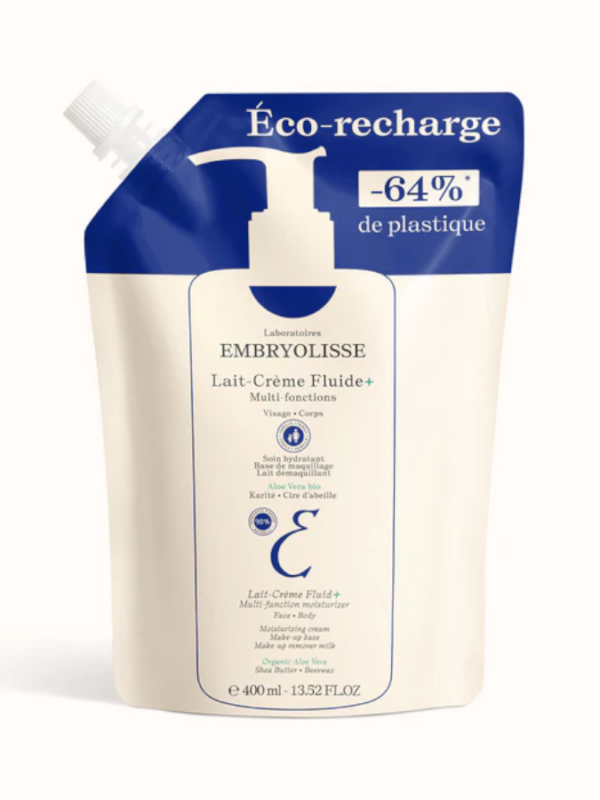 Eco-recharge Lait-Crème Fluide+ - 400ml - Embryolisse