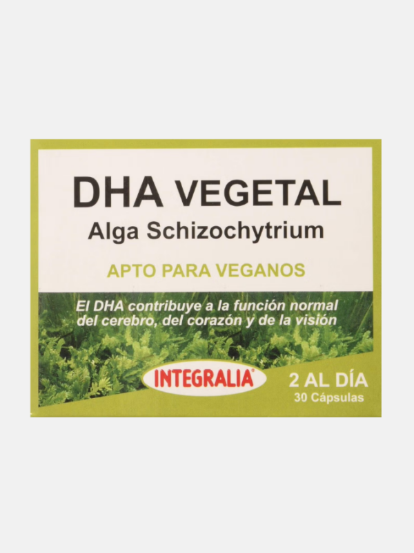 DHA Vegetal - 30 cápsulas - Integralia