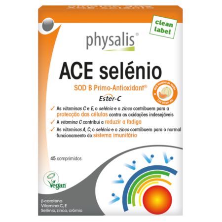 ACE selénio – 45 comprimidos – Physalis