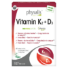 Vitamin K2 + D3 - 60 comprimidos mastigáveis - Physalis